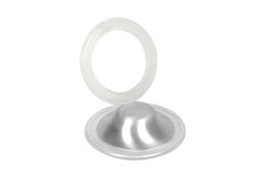 O-Feel Medikal Silikon Halka + Silverette® XL Gümüş Göğüs Ucu Koruma Kapakları