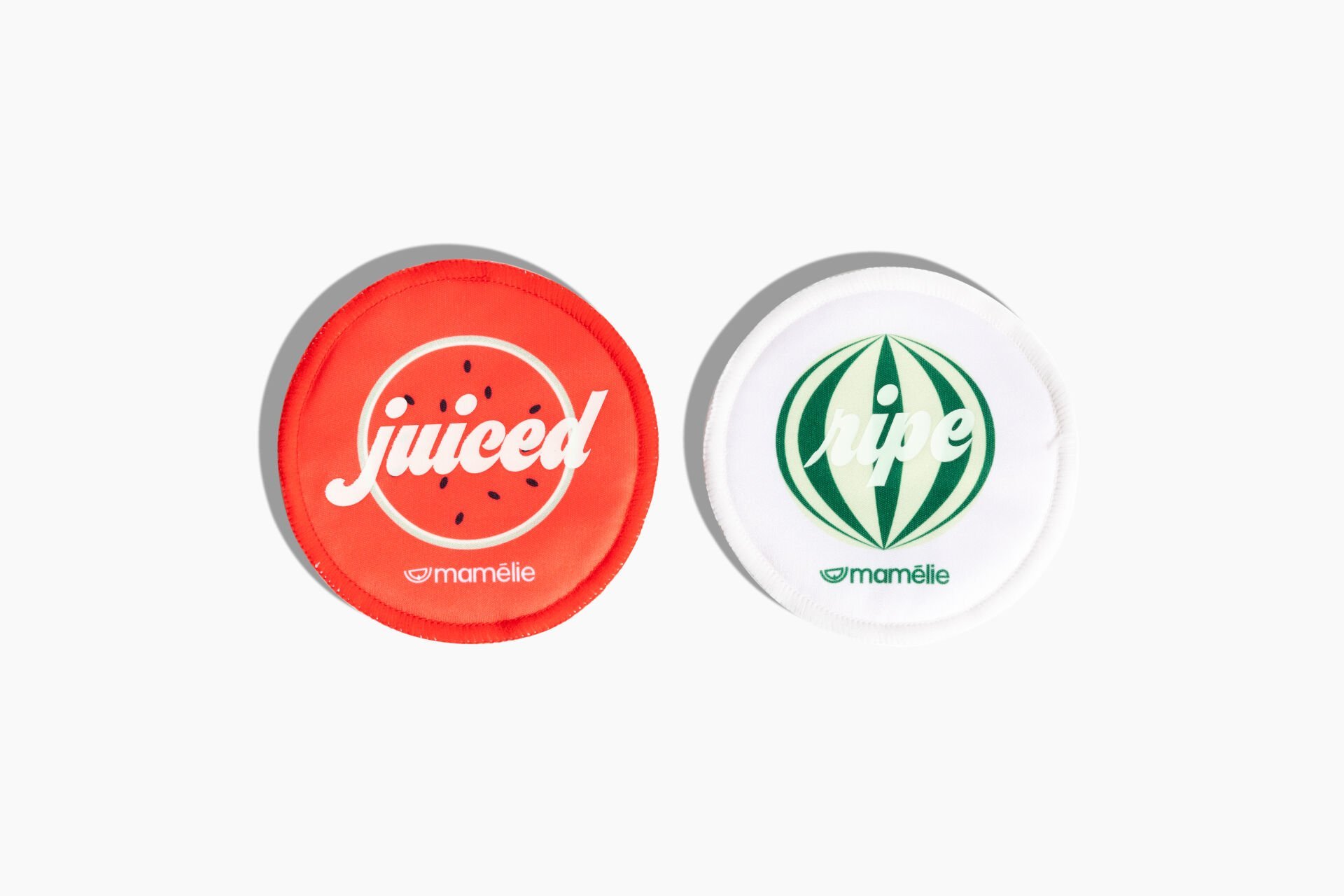 Mamélie® Doğal Yıkanabilir Gece Parlayan Göğüs Pedi Bambu Doğal 8'li