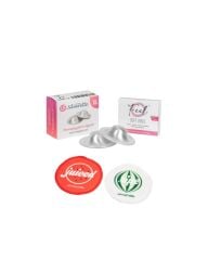 O-Feel Medikal Silikon Halka + Silverette® XL Gümüş Göğüs Ucu Koruma Kapakları+Mamélie® Doğal Yıkanabilir Göğüs Pedi Bambu Doğal 8'li